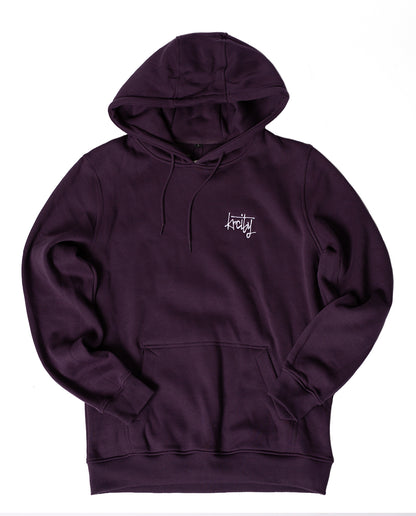 Written Logo Hoodie - Purple